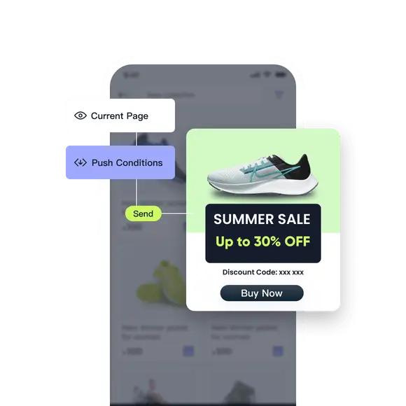 User Behavior-Triggered Notification