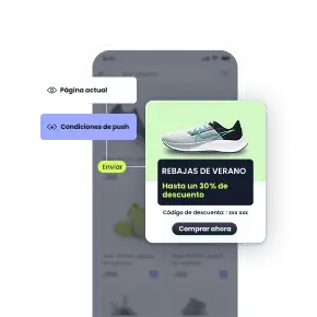 Notificaciones según el comportamiento