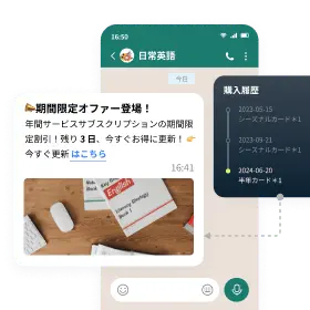 継続的なコンバージョン