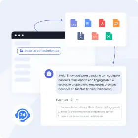 Respuesta al cliente en tiempo real