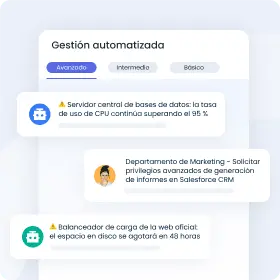 Gestión automatizada de tickets