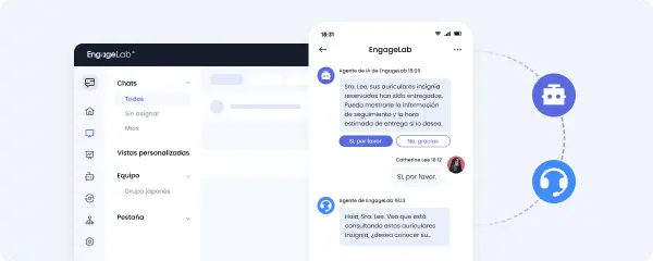 Atención al cliente impulsada por IA