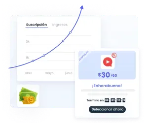 Mayores tasas de suscripción de pago
